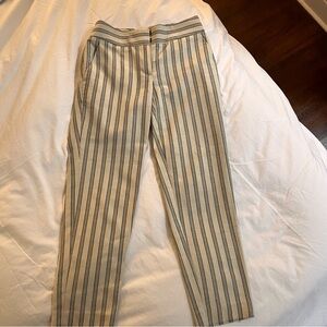 Banana Republic Striped Work Pants